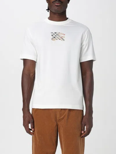 BURBERRY T-SHIRT BURBERRY MEN COLOR WHITE,H40574001