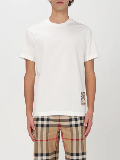 Burberry T-shirt  Herren Farbe Weiss