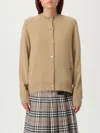 Burberry Cashmere-blend Cardigan In Neutral