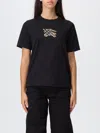 Burberry T-shirt  Woman Color Black In Black