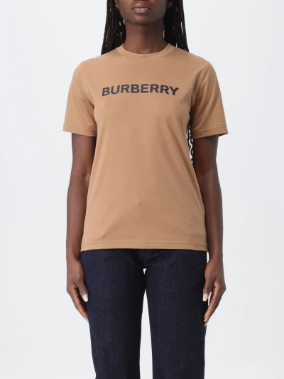 Burberry T恤  女士 颜色 棕色 In Brown