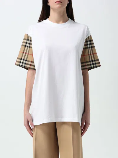 Burberry T-shirt  Damen Farbe Weiss