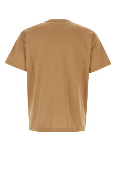 Burberry T-shirt In Camel