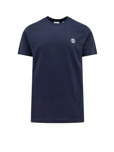 Burberry T-shirt In Blue