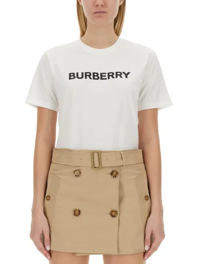 BURBERRY BURBERRY T-SHIRT WITH LOGO