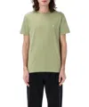 Burberry Crew Neck Short Sleeves T-shirt In Green