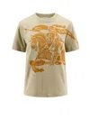 Burberry Ekd Cotton T-shirt In Green