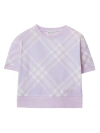 BURBERRY T-SHIRT IN COTONE CHECK