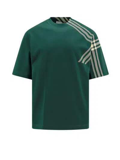 Burberry T-shirt In Green