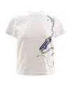 Burberry Knight Motif T-shirt In Knight Ip Pattern