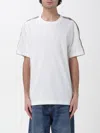 Burberry Checked Cotton-jersey T-shirt In White