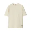 Burberry Ekd Cotton Short Sleeve T-shirt In Multicolor