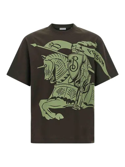 Burberry T-shirt In Green