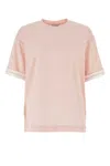 Burberry T-shirt In Pink