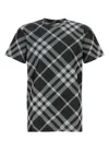 Burberry Nova Check Short Sleeved Crewneck T-shirt In Printed