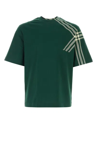Burberry T-shirt-s Nd  Male In Green