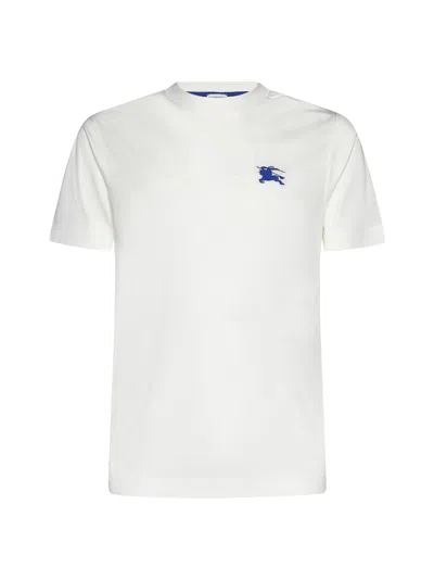 Burberry T-shirt In Salt