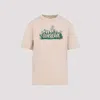 Burberry Soft Cotton T-shirt With Vibrant Floral Graphic In Teacup