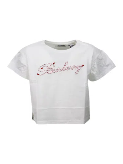 Burberry Kids' T-shirt In White
