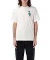 Burberry White T-shirt With Equestrian Knight Logo Print On The Front In Cotton Man In White