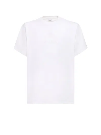 Burberry Man White Cotton T-shirt