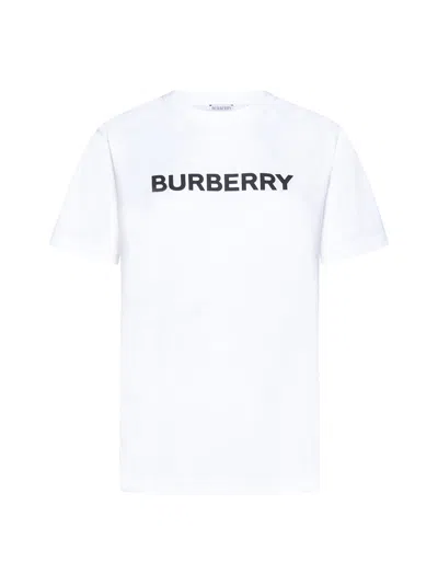 Burberry White Cotton Margot T-shirt