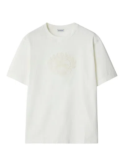 Burberry Ekd T-shirt In White