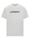 Burberry Oversized T-shirt That Sports The House Logo On The Front