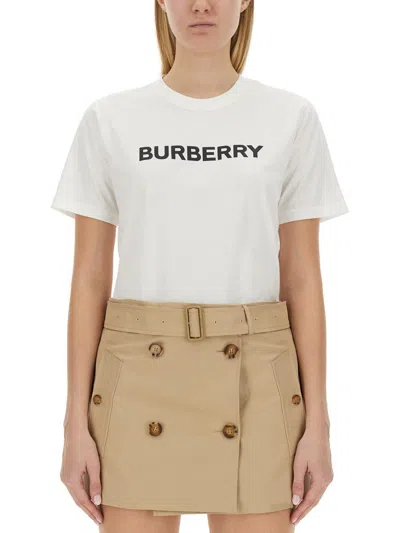 BURBERRY BURBERRY T-SHIRT WITH LOGO