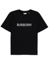 Burberry Frankie Logo-print Short-sleeve T-shirt In Black