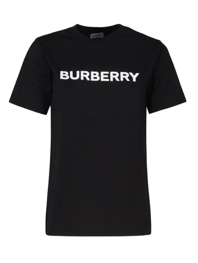 Burberry T-shirt With Logo In Black