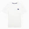 BURBERRY BURBERRY T-SHIRT WITH LOGO EMBROIDERY