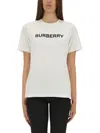 Burberry T-shirt With Logo In White