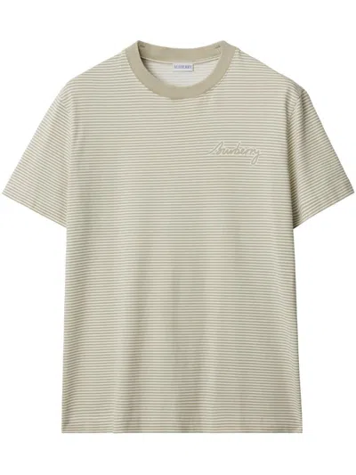 Burberry T-shirts And Polos In Nude