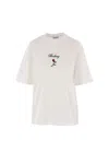 Burberry Crew Neck Floral Motif Short Sleeves T-shirt