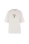 Burberry Crew Neck Floral Motif Short Sleeves T-shirt