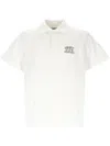 Burberry Organic White Button Up T Shirt In White