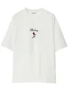 Burberry Rose T-shirt In White