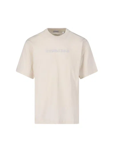 Burberry T-shirts And Polos In Yellow