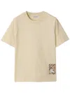 Burberry T-shirts And Polos In Neutral