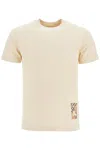 Burberry Beige Cotton T-shirt In Beige