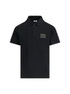 Burberry Polo Shirt In Black
