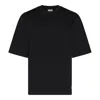 Burberry Equestrian Knight-patch Cotton T-shirt In Black