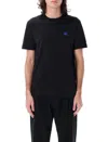 Burberry T Shirts And Polos Black In Black