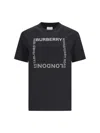 Burberry Horseferry T-shirt In Black
