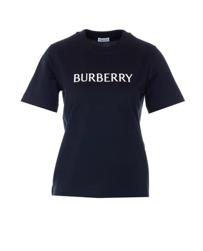 Burberry T-shirts And Polos In Blue