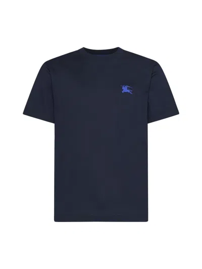 Burberry T-shirts And Polos In Blue