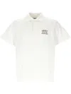 Burberry Organic White Button Up T Shirt In White
