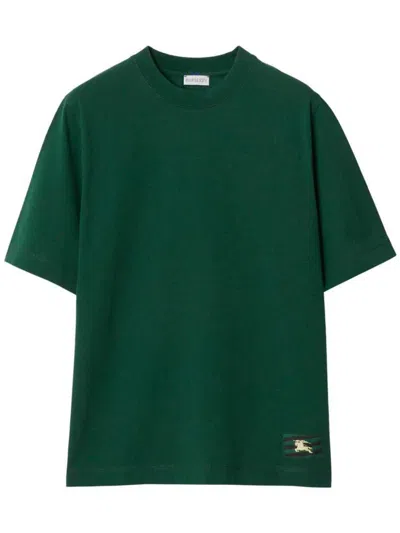 Burberry T-shirts And Polos In Green