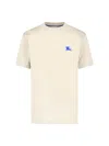 Burberry Ekd-embroidered Cotton T-shirt In Green